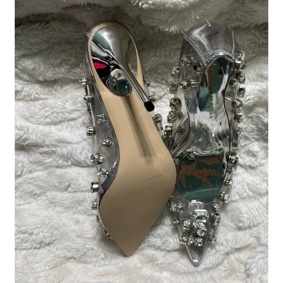 Good American Diamonds Forever Heel in Glass002. New in box 8.5 - Picture 9 of 9